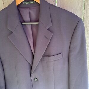 Lauren Ralph Lauren Navy Blue Blazer Men's Jacket Size‎ 42S Wool Sports Coat